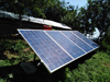 تصویر  نیروگاه خورشیدی شرکت توزیع نیروی برق گیلان